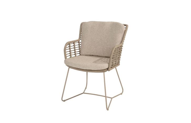 4 Seasons Outdoor Fabrice tuinstoel latte |, Jardin & Terrasse, Ensembles de jardin