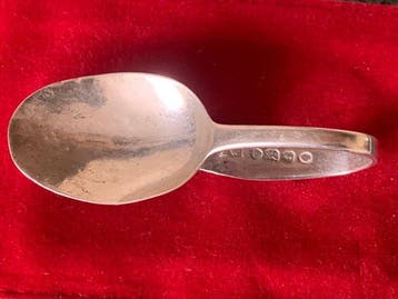 Lepel - .925 zilver - Wm Bateman 11 lepel 1834