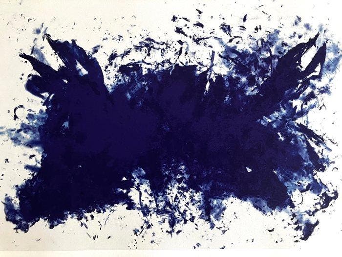 Yves Klein - Hommage à Tennessee Williams - Premium, Antiquités & Art, Antiquités | Meubles | Chaises & Canapés