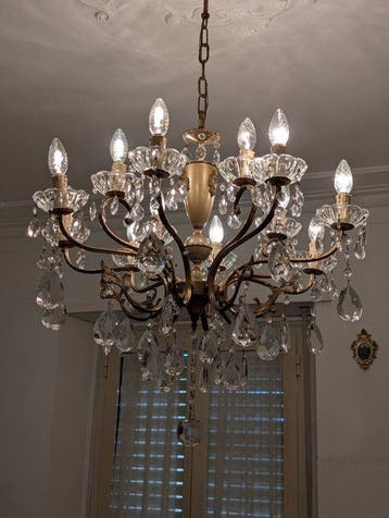 Kroonluchter - Kristal - Gigante 12 lichtpunten