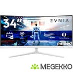 Philips Evnia 34M2C5501A 34  Wide Quad HD 180Hz Curved VA, Verzenden, Nieuw