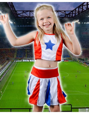 Cheerleader meisje kind, Ophalen of Verzenden, Nieuw