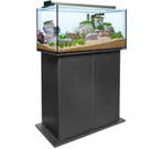 Aquatank 82x40x40cm aquarium + meubel zwart, Ophalen of Verzenden, Nieuw, Leeg aquarium