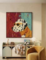 Tran Thi Thu Hien (1973) - Vintage Dalmatien 80 80 cm