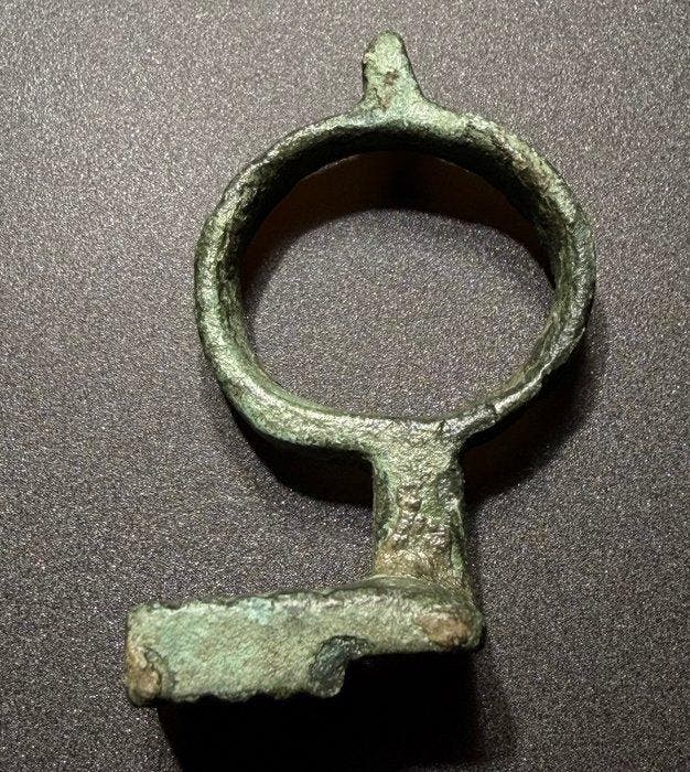 Romain antique Bronze Anneau porte-clés classique en, Antiquités & Art, Antiquités | Autres Antiquités