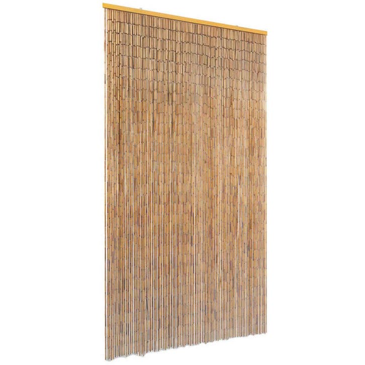 vidaXL Vliegengordijn 100x200 cm bamboe, Doe-het-zelf en Bouw, Deuren en Vliegenramen, Nieuw, Verzenden