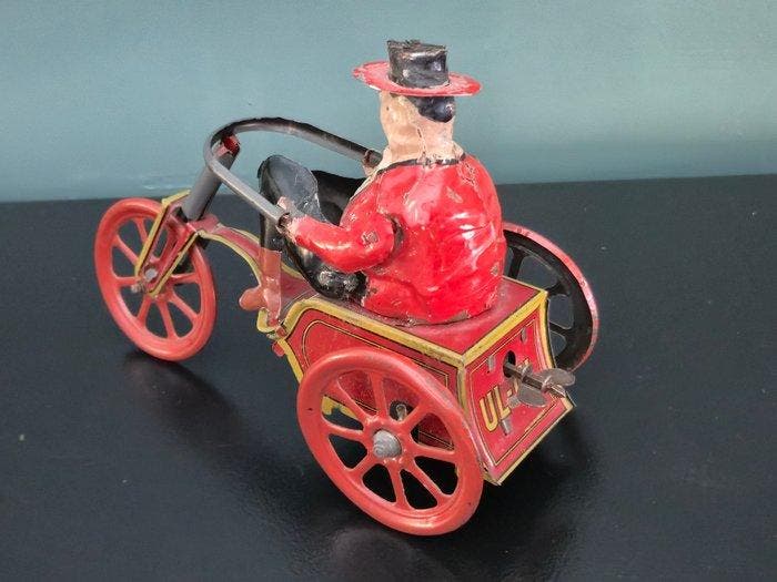 TippCo - Blikken speelgoed - Rare Tricycle UL-UL, Unboxed -, Antiquités & Art, Antiquités | Jouets