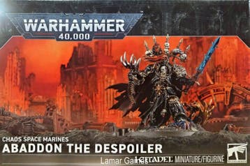 Chaos Space Marines Abaddon the Despoiler (Warhammer nieuw), Ophalen of Verzenden
