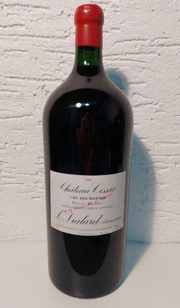 2000 Chateau Cissac - Bordeaux Cru Bourgeois - 1 Mathusalem, Nieuw