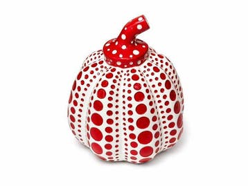 Yayoi Kusama (after) - Figuur - Dots Obsession Pompoenrood -, Nieuw