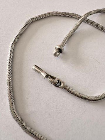 Zilver - Halsketting - Zonder reserveprijs