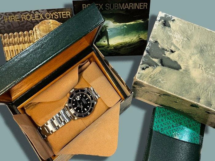 Rolex - Submariner Date - 16610 - Unisex - 1990, Bijoux, Sacs & Beauté, Montres | Hommes