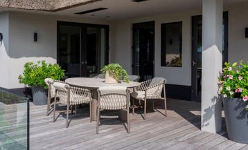 4 Seasons Outdoor Allora tuinset terre met Arizona tafel met, Nieuw