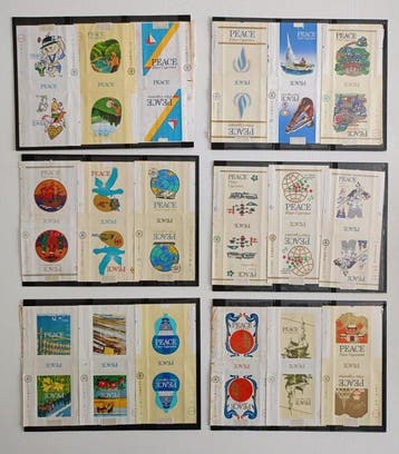 Collectie van memorabilia - Verpakkingen van sigaretten