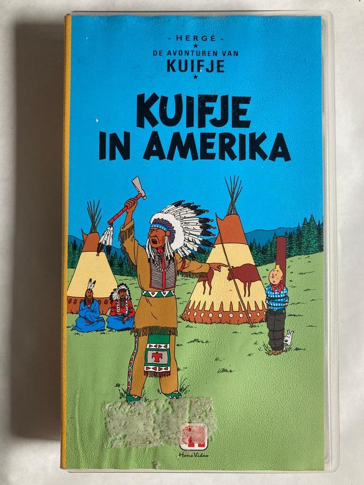 DE AVONTUREN VAN KUIFJE KUIFJE IN AMERIKA (VHS), Cd's en Dvd's, VHS | Film, Gebruikt
