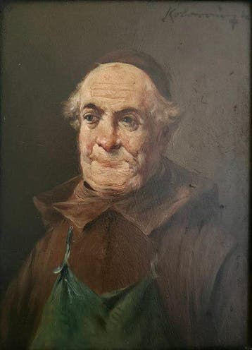 Lajos Kolozsváry (1871-1937), Attributed to - Portret van, Antiek en Kunst