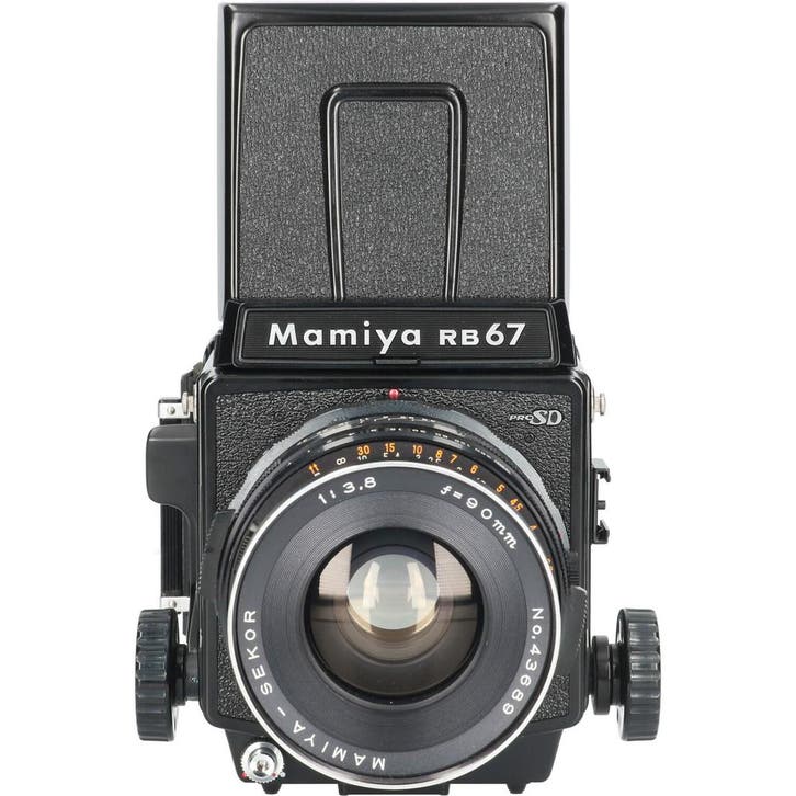 Tweedehands Mamiya RB 67 ProSD met Sekor 90mm f/3.8 CM2564, Audio, Tv en Foto, Overige Audio, Tv en Foto, Gebruikt, Ophalen of Verzenden