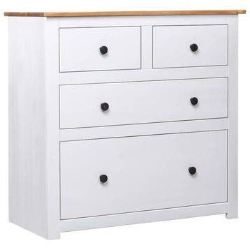 Dressoir Panama Grenen 80cm | Retour Deal | 54% Korting!, Huis en Inrichting, Rustiek en trendy, Gebruikt, Verzenden, 50 tot 100 cm