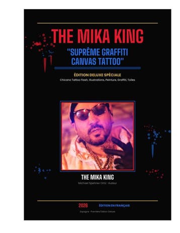 The Mika King — Suprême Graffiti Canvas Tattoo Édition Delux, Verzenden, The Mika King