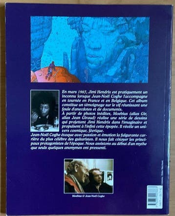 Moebius - Jimi Hendrix - Émotions électriques - B - 1 Album, Nieuw