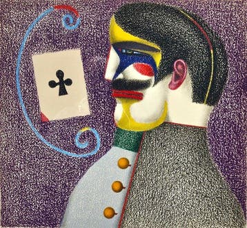 Richard Lindner (1901–1978) - Ace / Homme à lAs de Trèfle
