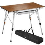 tectake Aluminium campingtafel Tina, opvouwbaar en in hoogte, Verzenden, Nieuw