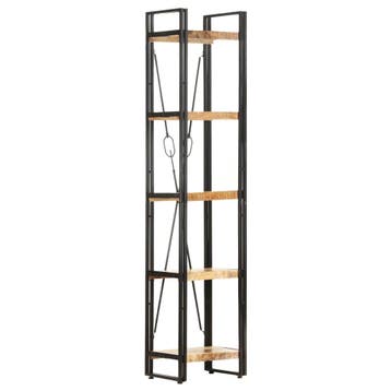 vidaXL Boekenkast met 5 schappen 40x30x180 cm massief, Huis en Inrichting, Kasten | Boekenkasten, Verzenden, Nieuw
