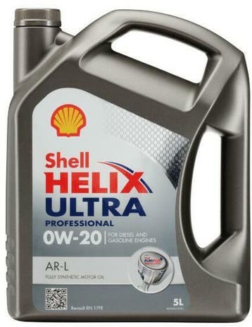 Shell Helix Professional ARL 0W20 5 Liter, Ophalen of Verzenden