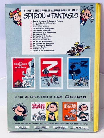 Spirou et Fantasio T12 - Le Nid des Marsupilamis - C - 1