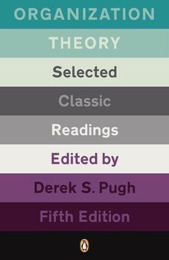 Organization Theory 9780141032702 Derek S Pugh, Livres, Langue | Anglais, Envoi