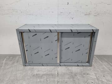 Armoire murale en acier inoxydable Premium-line 2 portes, Verzenden