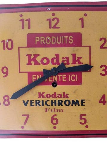 Klok - Metaal - 1940-1950 - Kodak horloge
