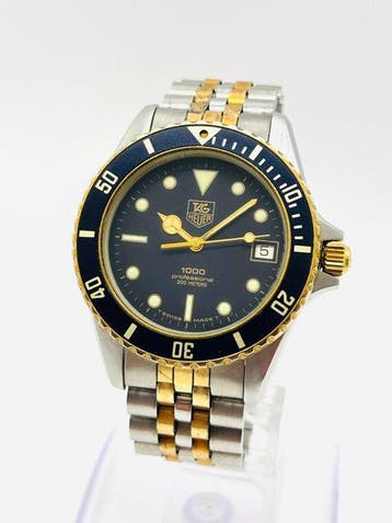 TAG Heuer - 1000 Professional - 980.020N - Heren - 1980-1989