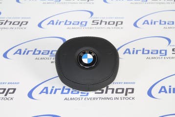 AIRBAG KIT – TABLEAU DE BORD M CUIR BRUN/NOIR COUTURE GRIS H, Utilisé, BMW