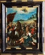 Antonio Tempesta (c.1655-1737), Werkplaats van - Battaglia