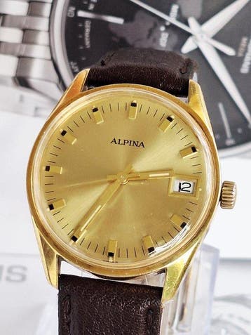 Alpina - Mechanische 34 mm 17 jewels - Sans prix de réserve