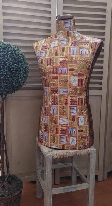 Buste, Elegant Shirts & Ties Vintage Shabby Chic - 76 cm -