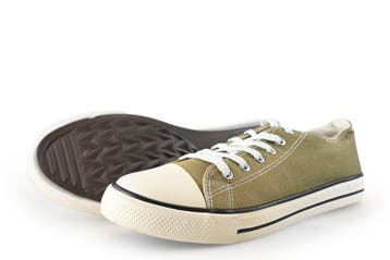 Sharllen Sneakers in maat 44 Groen, Kleding | Heren, Schoenen, Overige kleuren, Verzenden, Sharllen, Zo goed als nieuw
