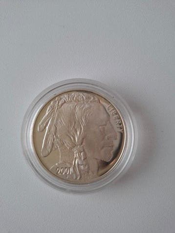 États-Unis. 1 Dollar 2001, American Buffalo (Sans prix de