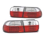 FEUX ARRIÈRE HONDA CIVIC 91-95 LED ROUGE CHROMÉ, Verzenden
