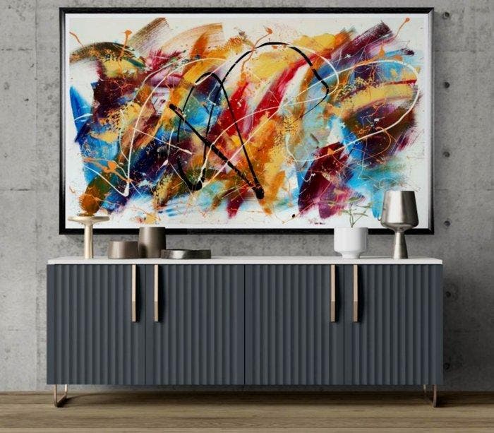 Luc Mora - Broken sky - XXL, Antiek en Kunst, Kunst | Designobjecten