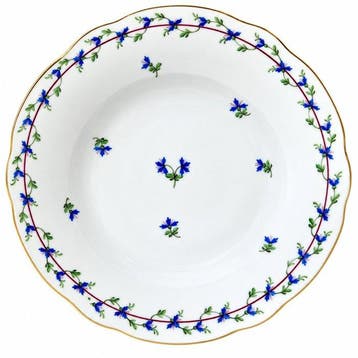 Herend - Saladier - Blue Garland (Cornflowers) - Porcelaine