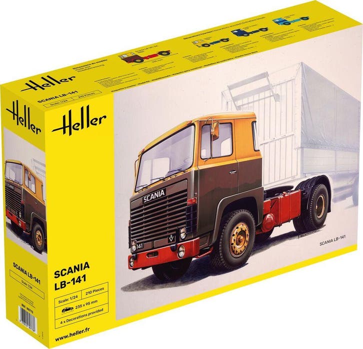 Heller 80773 Truck LB-141 Bouwpakket Schaal 1:24, Hobby en Vrije tijd, Modelbouw | Auto's en Voertuigen, Overige typen, Nieuw