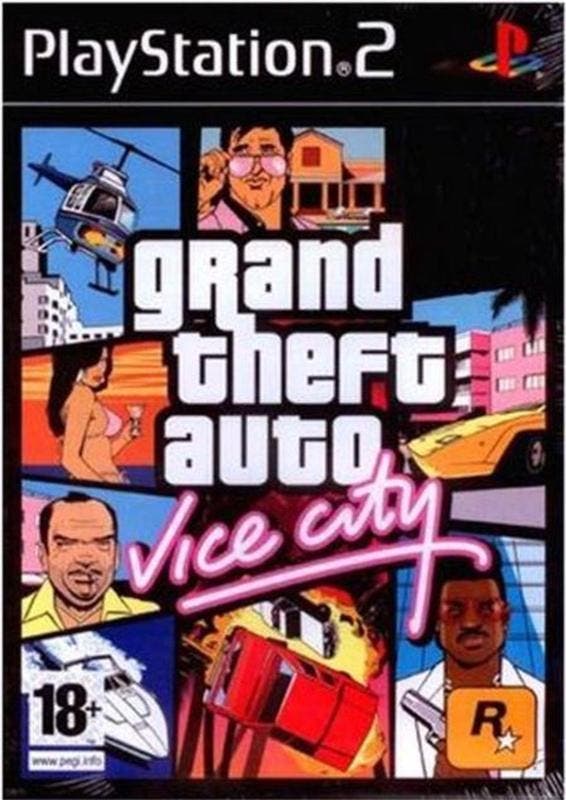 Grand Theft Auto Vice City (Losse CD) (PS2 Games), Games en Spelcomputers, Games | Sony PlayStation 2, Zo goed als nieuw, Ophalen of Verzenden