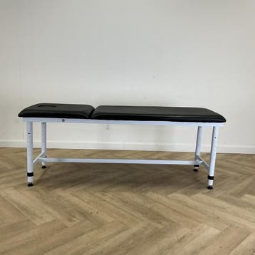 massagetafel (bxd) 178x60 cm, zwart - wit
