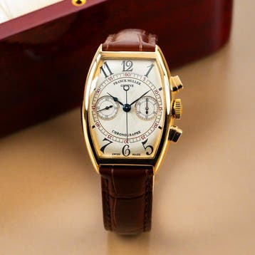 Franck Muller - Casablanca Chronograph 18k Rose Gold - 5850, Nieuw