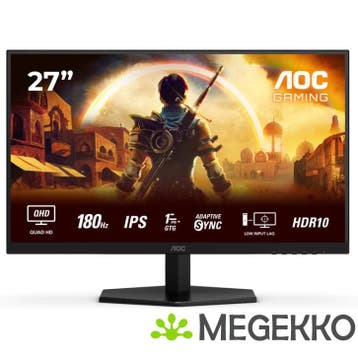 AOC G4 Q27G42XE 27  Quad HD 180Hz IPS Gaming Monitor, Verzenden, Nieuw