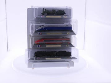 Schaal N Editions Atlas Collections 4 locs naar Frans voo..., Ophalen of Verzenden, Gebruikt, Overige typen, Analoog