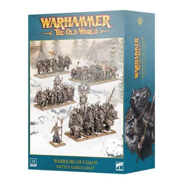 Warriors of Chaos - Battle March Army (Warhammer nieuw), Hobby & Loisirs créatifs, Wargaming, Ophalen of Verzenden