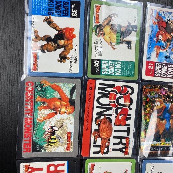 Bandai Card - Dragon Ball - Rare Donkey Kong Card Lot, Collections, Collections Autre